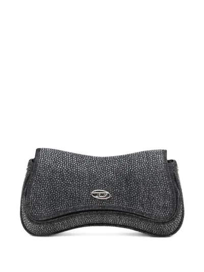Diesel Shoulder Bag For Play In Black
