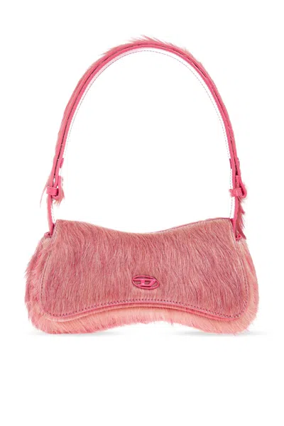 Diesel Shoulder Bag Play Clutch In Pink