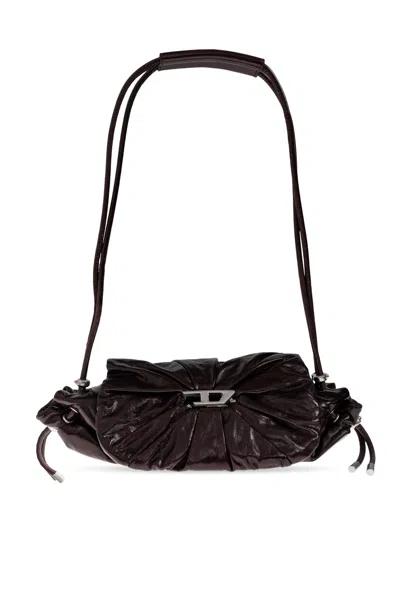 Diesel Shoulder Bag Scrunch-d Shoul In Brown