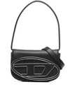Diesel Shoulder Bag With Logo Plaque