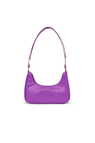 Diesel Kids' Shoulder Bag With Logo In Purple