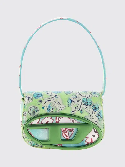 Diesel Shoulder Bag Woman Color Multicolor In Green