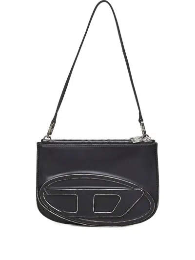 Diesel Shoulder Bags In Black