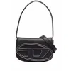 Diesel Xs 1dr Smooth Leather Top Handle Bag In Black
