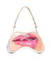 Diesel Play-shoulder Bag In Printed Glossy Pu In 989 - Multicoloured 3