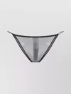 Diesel Side Insert Sheer Fabric Thin Straps