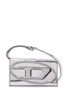 Diesel Silver 1dr Wallet In Metallic