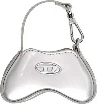 Diesel Silver Play Bag Charm
