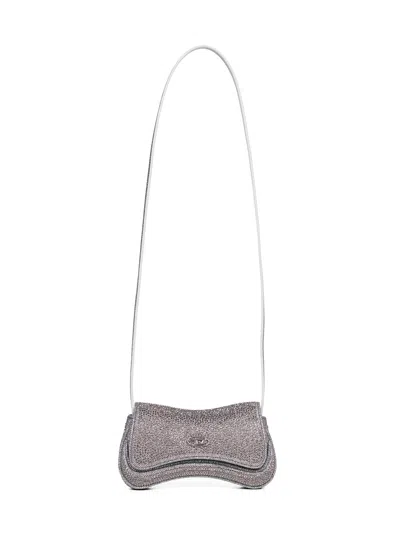 Diesel Silver Play Crossbody Xs Crossbody Bag