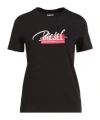 Diesel Simple Printed T-shirt In Black