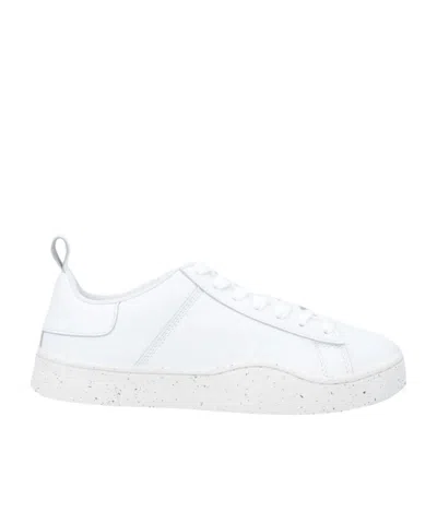Diesel Simple Solid-color Sneakers In White