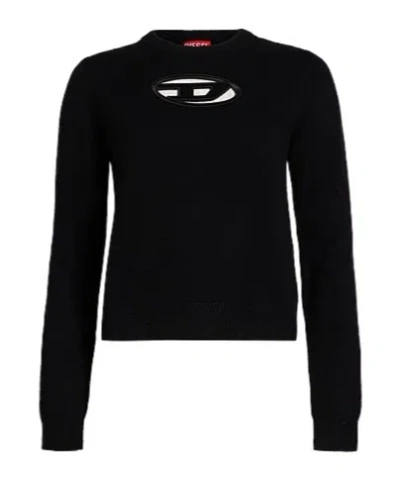 Diesel Simple Solid-color Top In Black