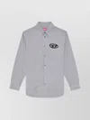 Diesel S-simply-e Striped Cotton Shirt