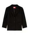 Diesel Single-breasted Blazer In Black