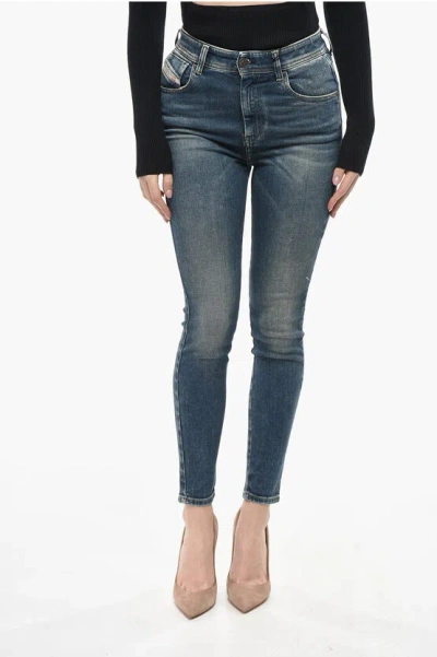 Diesel Skinny-fit Jeans 1984 Slandy-high 11cm L.32 In Blue