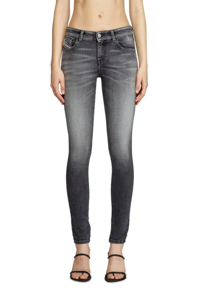 Diesel Skinny Jeans In Black