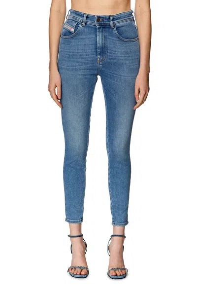 Diesel High-rise Skinny Jeans In Blue