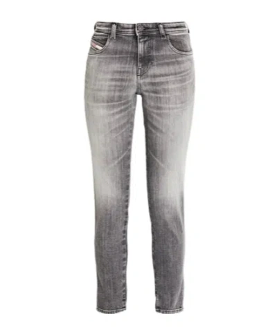 Diesel Skinny Jeans In Gray