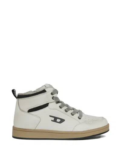 Diesel Kids' S-kirjy-mid Sneakers In Multi