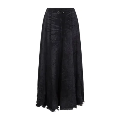 Diesel Skirt Dehanniefsh In Black