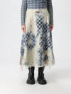 Diesel Skirt  Woman Color Blue In Multi