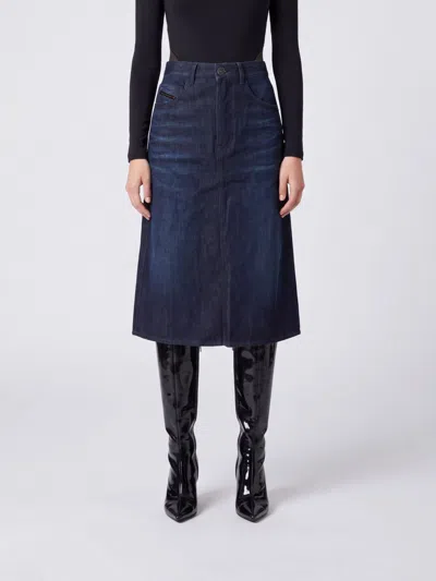 Diesel Skirt Woman Color Blue