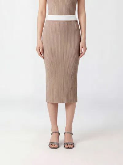 Diesel Skirt Woman In Brown