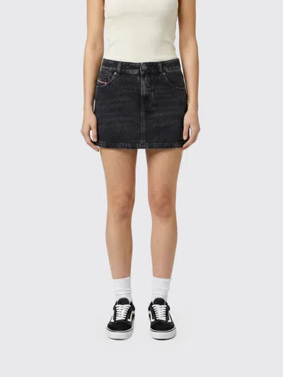 Diesel Skirt Woman  In Black