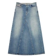 Diesel Gonna Lunga In Denim Comfort