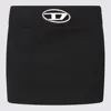 Diesel Skirts Blacks And Greys In Black