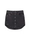 Diesel Short Skirt With Pockets And Belt Loops