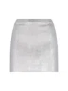 Diesel M-isi Skirt In Silver