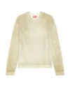Diesel Skuat Sweater In Beige