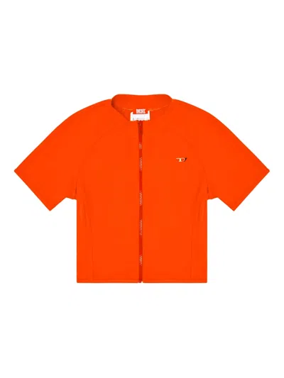 Diesel Skyler D-pop Swim Shirt In Red