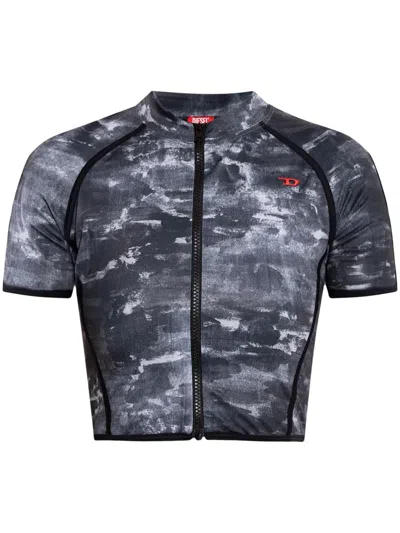 Diesel Skyler Top In Grey