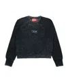 Diesel Kids Slaccy Logo Sweatshirt In Black