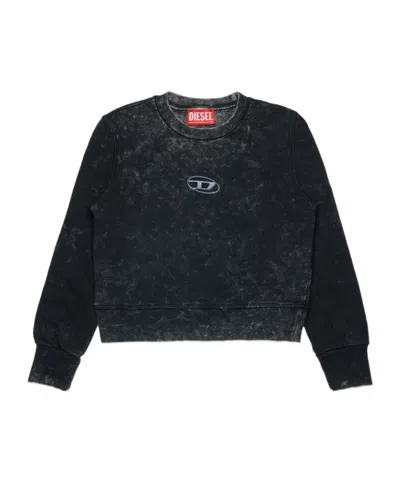DIESEL SLACCY EMBROIDERED-LOGO SWEATSHIRT