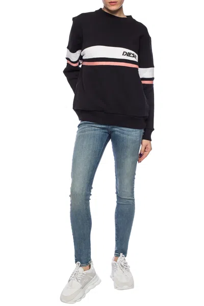 Diesel ‘slandy' Distressed Jeans In Blue