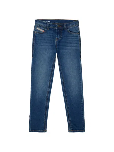 Diesel Kids' Slandy-j Jeans In Blue