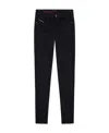 Diesel 1984 Slandy-high 069ef Skinny Jeans In Black