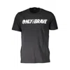Diesel Black Cotton Men T-shirt In Black