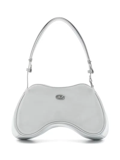 Diesel Sleek Leather Bag For Elegance In Multicolor