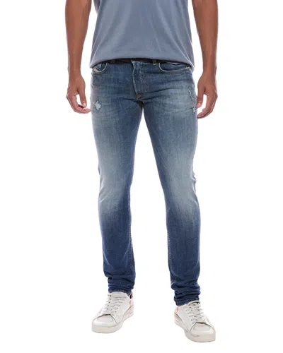 Diesel Sleenker Low Waist Skinny Jean In Blue