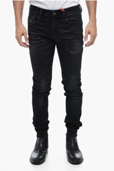DIESEL SLEENKER SKINNY DENIMS WITH LOW WAIST L.34
