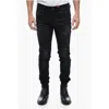 Diesel Sleenker Skinny Denims With Low Waist L.34 In Black