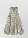 Diesel Sleeveless A-line Dress Spaghetti Straps In Neutral