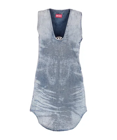 DIESEL DIESEL SLEEVELESS DENIM DRESS