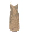 Diesel Sleeveless Dress In Nude