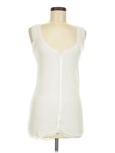Pre-owned Diesel Sleeveless Top Ivory Sweetheart Neckline Tops
