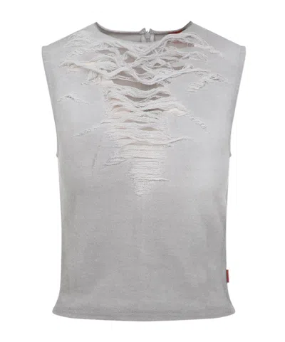 DIESEL DISTRESSED TANK TOP